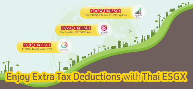 Enjoy Extra Tax Deductions with Thai ESGX
